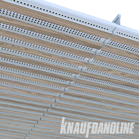 Plafond modulaire acoustique Knauf Danoline - Rold12 – Plafond démontable acoustique - Plâtre - Knauf Danoline  – Knauf