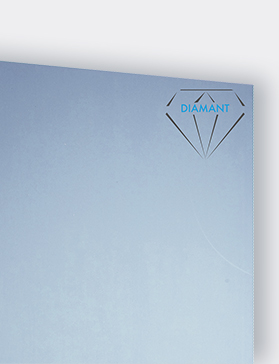Plaque de plâtre Knauf Diamant 15 haute dureté pour cloisons ultra-sollicitées