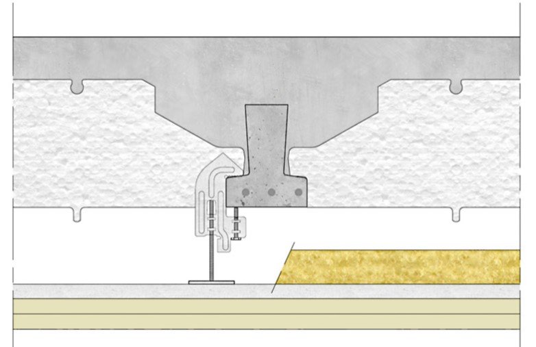 Plafond Knauf Métal - Plafonds sous plancher entrevous polystyrène 1