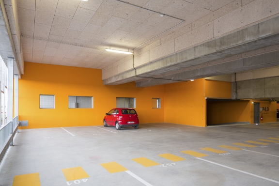 Isolation en sous-face de dalle du parking - TMA Montaudran