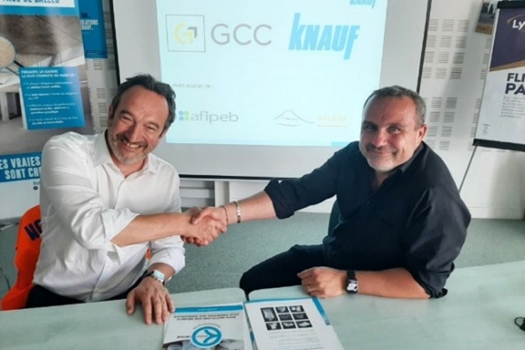 Partenariat Knauf et GCC Construction
