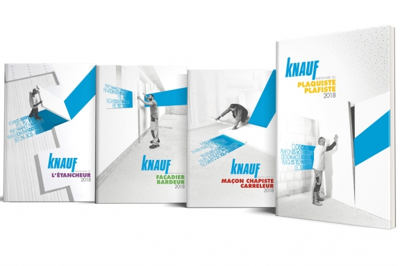 Catalogues Knauf 2018 : pour être toujours à la page !