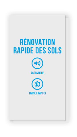 Plaque de plâtre Knauf Brio pour rénovation rapide des sols