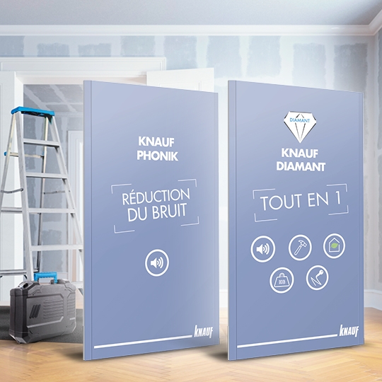 Plak+ Confort : plaques pour rénovations confort Phonik et Diamant