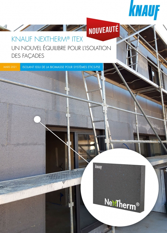 Brochure Knauf NEXTherm® - isolant PSE innovant issu de la biomasse
