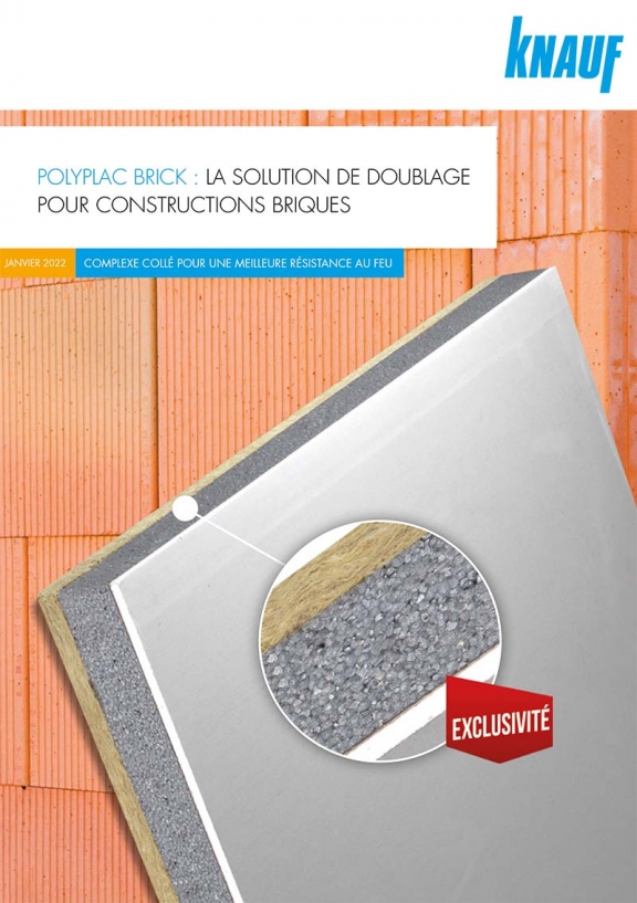 Brochure Knauf Polyplac brick