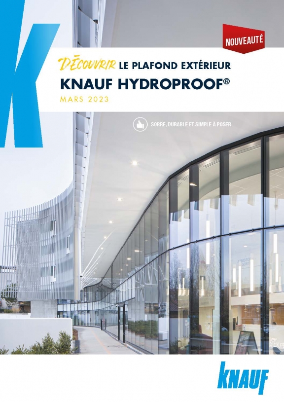 Documentation Knauf HydroProof Plafond Extérieur