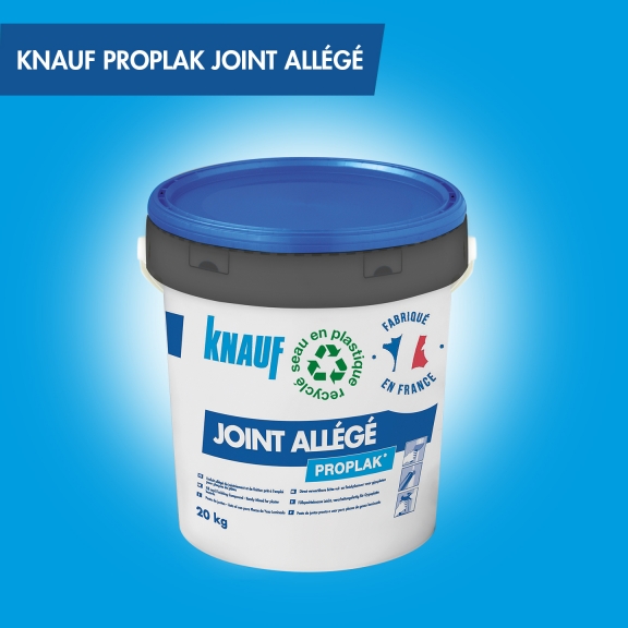 Knauf Proplak Joint Allégé - Enduit à joint prêt à l'emploi – Jointoiement – Knauf