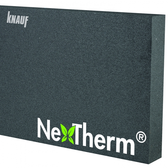 Knauf NEXTherm® ITEx - Panneau isolant extérieur – Isolation PSE sous enduits minces ou épais – Knauf