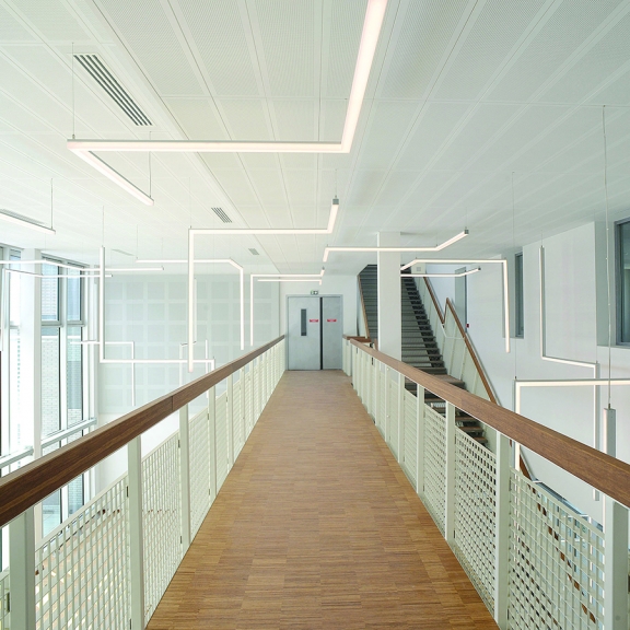 Dalle de plafond démontables Knauf Danoline - Décor Micro Bord Corridor – Décor Micro – Knauf