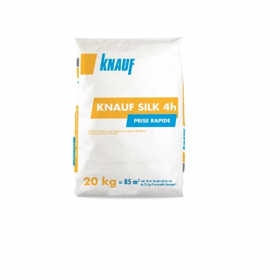 Knauf Silk 4h - enduit à joint à prise rapide – Enduit à prise – Knauf