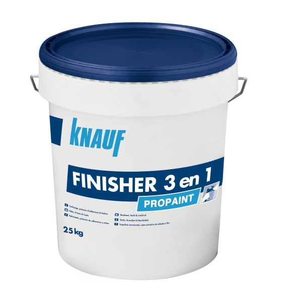 Knauf Propaint® Finisher 3 en 1 - Enduit prêt à l'emploi – Jointoiement – Knauf