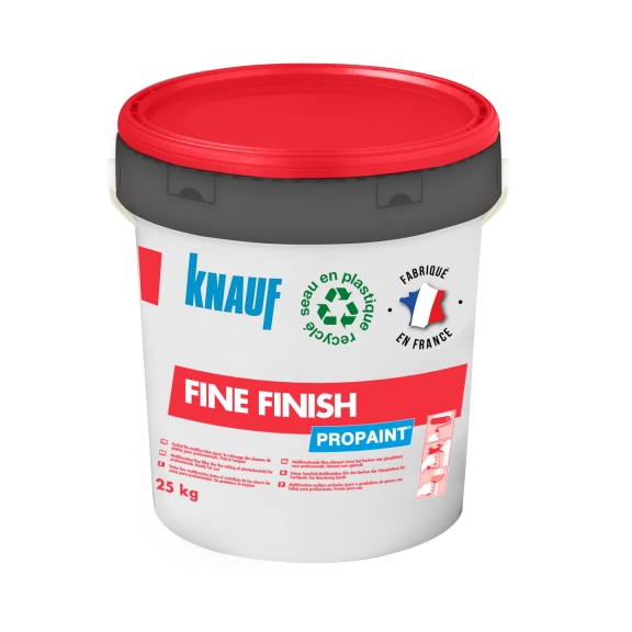 Knauf Propaint® Fine Finish - Enduit prêt à l'emploi – Jointoiement – Knauf
