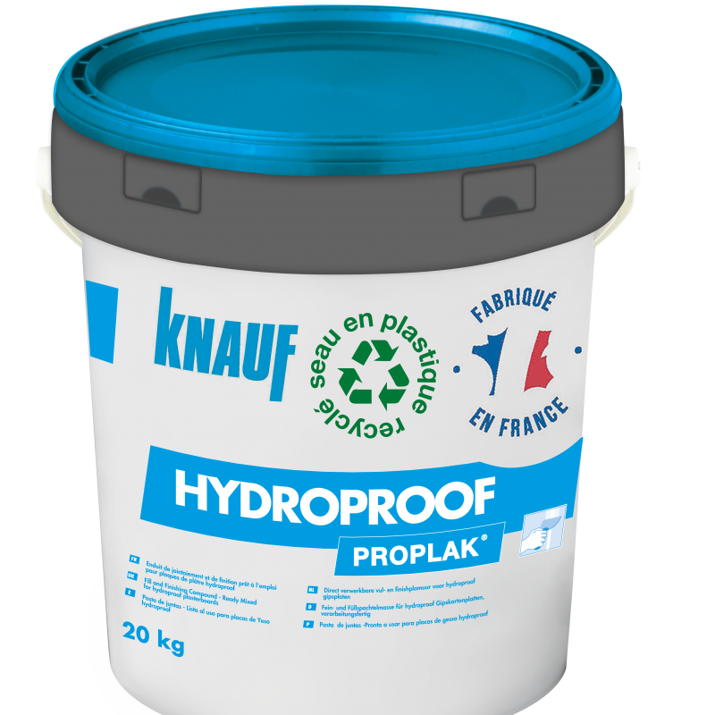 Enduit Prêt à l’emploi Knauf Proplak HydroProof®