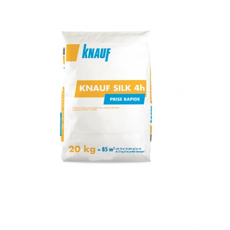 Knauf Silk 4h - enduit à joint à prise rapide – Enduits Knauf – Knauf
