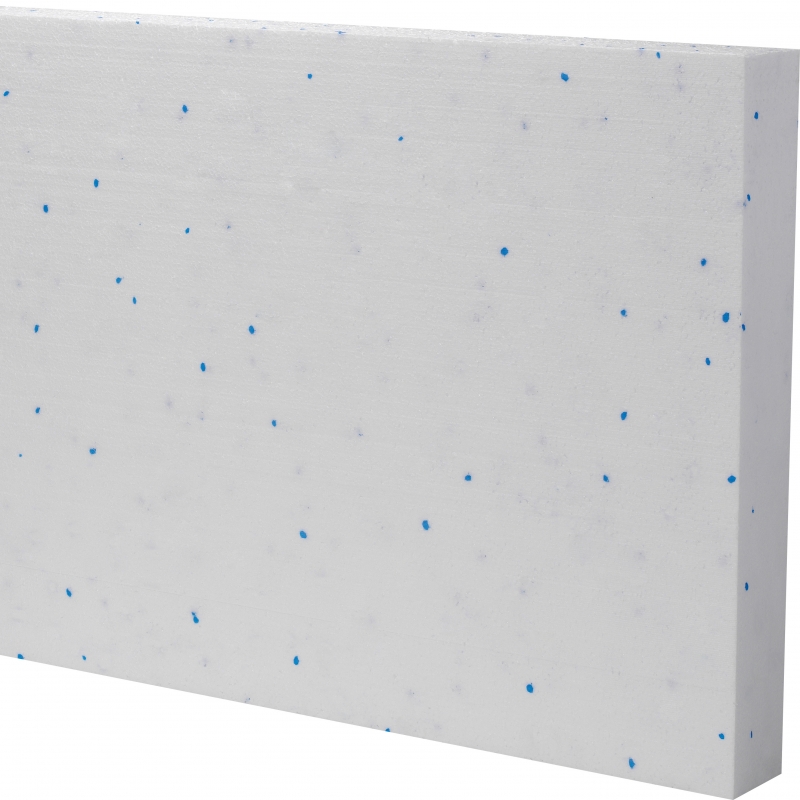 Panneau en polystyrène expansé (pse) blanc pour l'isolation thermique des façades