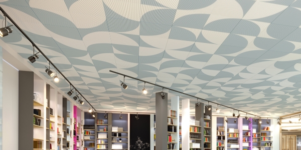 Dalles de plafond acoustique personnalisables : Danoline Creative